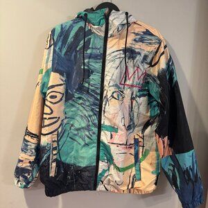 Members Only Basquiat Windbreaker Jacket - Size Small